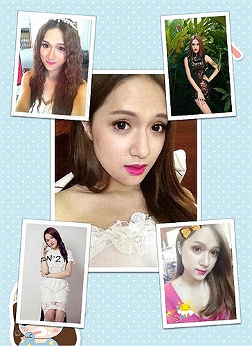 Những hình ảnh xinh đẹp của Hương Giang chuyển giới.