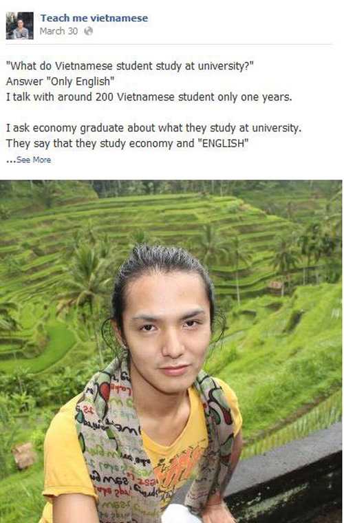 hot boy Nhật chê sinh viên Việt