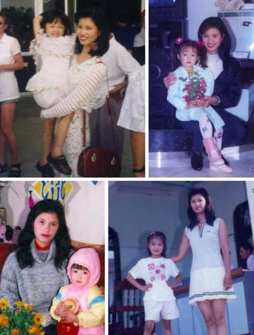 Hot girl khoe ảnh của mẹ