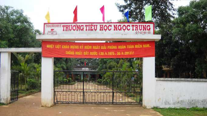 Trường tiểu học Ngọc Trung, huyện Ngọc Lặc, Thanh Hóa