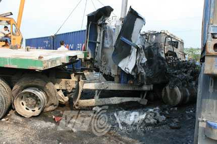 tai nạn liên hoàn