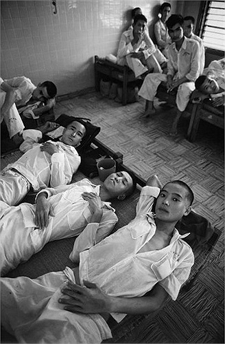 Các học viên trong trường giáo dưỡng Bình Triệu.