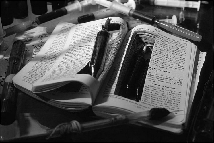 Vật dụng của học viên trường giáo dưỡng Bình Triệu, nơi quy tụ những người nghiện ma túy ở TP HCM.