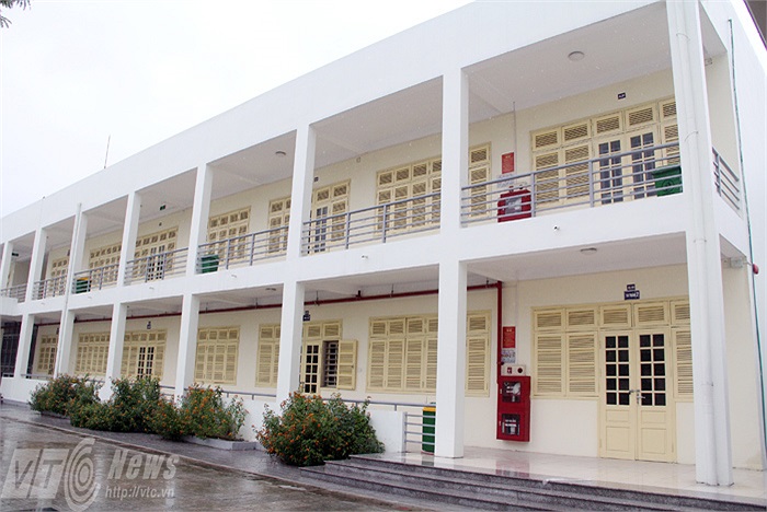 Phòng học mới mẻ với trang bị hiện đại