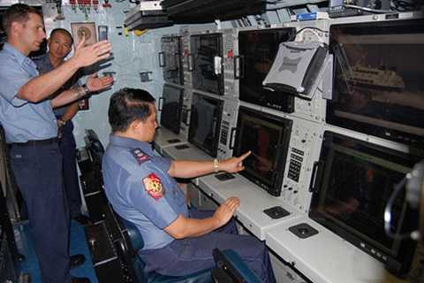 buồng lái tàu ngầm