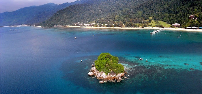 Khu resort Tioman ở Malaysia