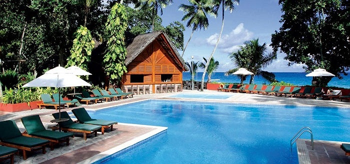 Khu resort tại Beau Vallon trên hòn đảo Seychelles thuộc Ấn Độ Dương