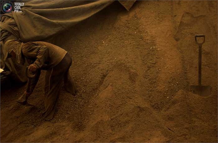 Phân chim được gom lại thành những đống rất lớn, chủ yếu để phục vụ việc phát triển ngành nông nghiệp hữu cơ ở trong nước.