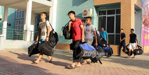 U23 VN tập trung tại Mỹ Đình