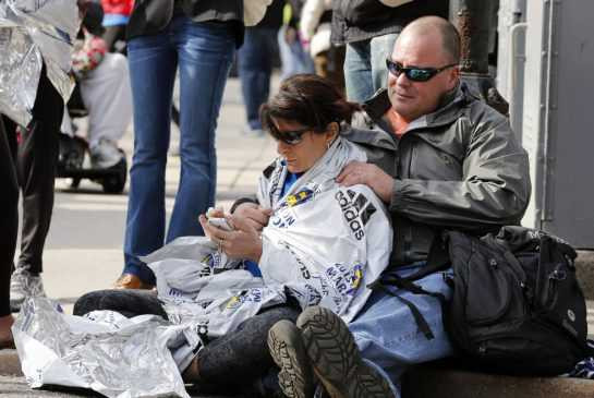 Nhắn tìm người thân trong cuộc đua bị khủng bố