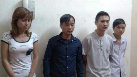 Tang vật vụ án.