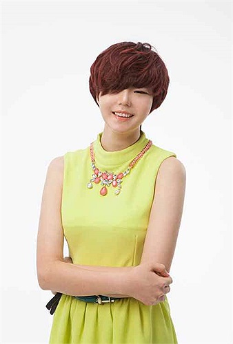 Nụ cười giờ đã nở trên môi Ga Hee. 