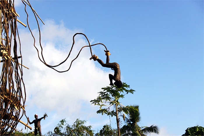 Độ dài dây cũng phải vừa độ vì nếu quá dài, người nhảy sẽ đập đầu xuống đất, còn nếu quá ngắn, họ sẽ bị treo lơ lửng trên cao hay đụng vào ngọn tháp.