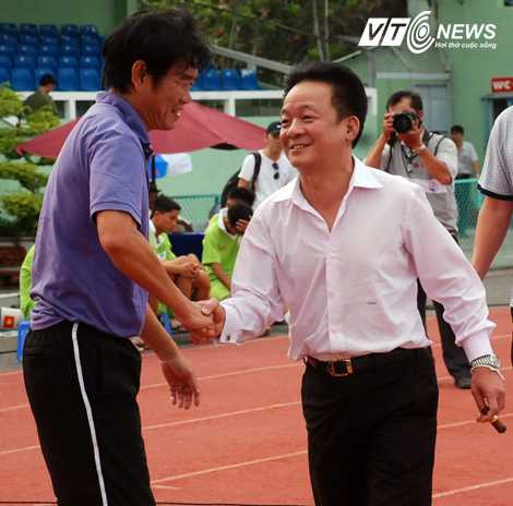 Bau Hien va HLV Phan Thanh Hung