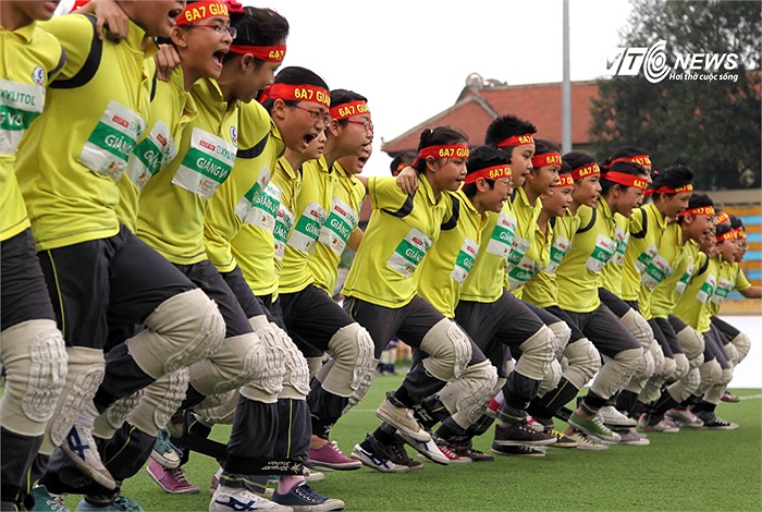 Đội trường THCS Giảng Võ.