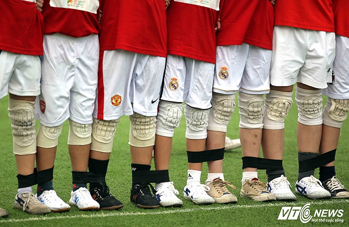 Đội trường THCS Nguyễn Trãi chuẩn bị.