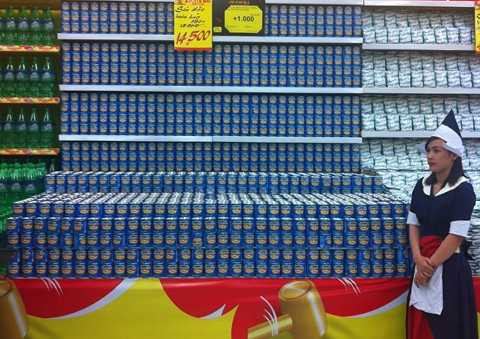 Làm gì khi sữa đặc bị nấm mốc?