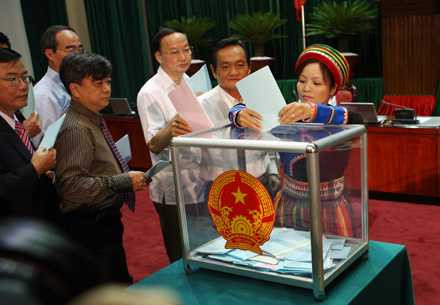 phiếu tín nhiệm