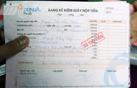 Thắm, bị tố, tiền ủng hộ, mua ipad, kêu oan, sự thật