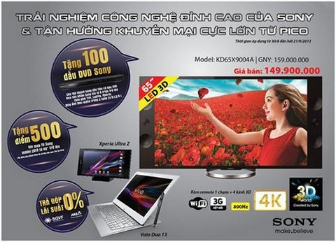 Lễ hội trải nghiệm công nghệ đỉnh cao Sony tại Pico