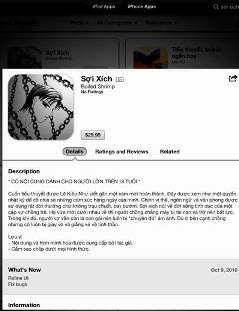 Lê Kiều Như kiện Apple