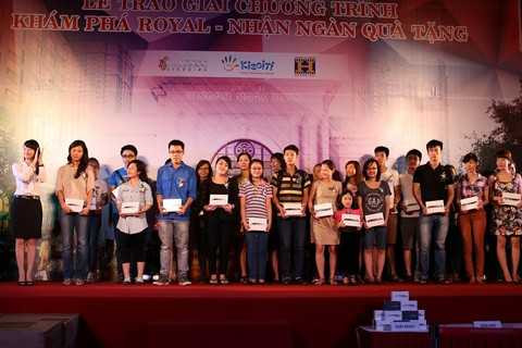 Lễ trao giải “Khám phá Royal – Nhận ngàn quà tặng”