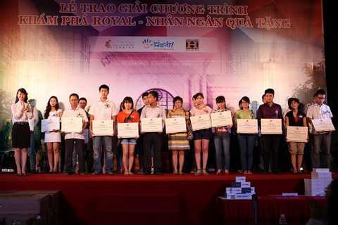 Lễ trao giải “Khám phá Royal – Nhận ngàn quà tặng”