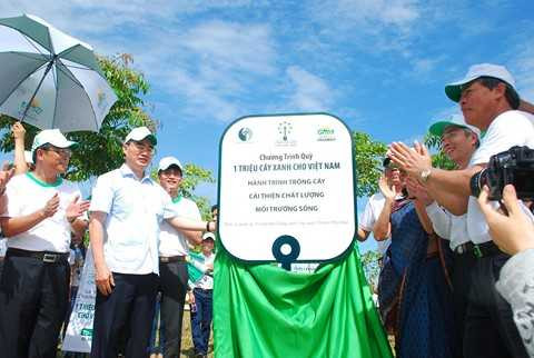 CHƯƠNG TRÌNH QUỸ “1 TRIỆU CÂY XANH CHO VIỆT NAM”