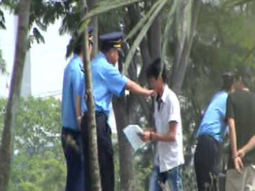 xe vua, xe tải, kim bài, thanh tra