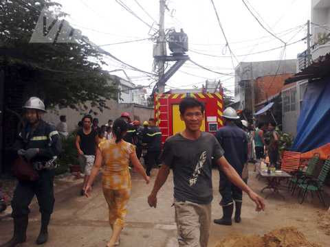 cháy nhà, cháy công ty, lửa, PCCC quận Bình Tân