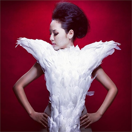 Ca sĩ Phương Linh và bức ảnh lạ.