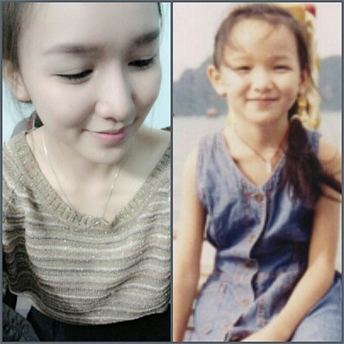Cao Thanh Thảo My lúc nhỏ cực xinh xắn và dễ thương.