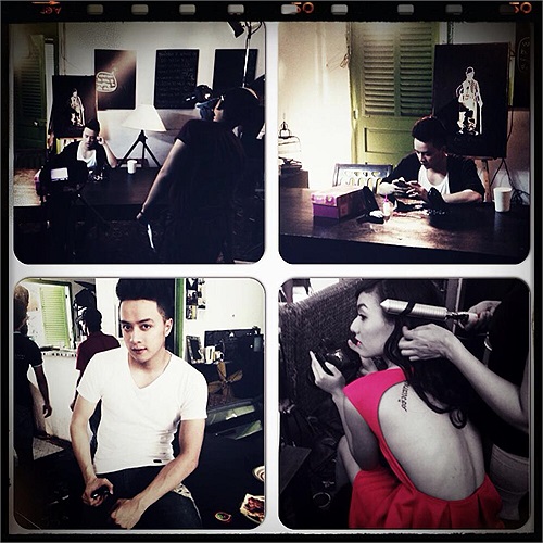 Có vẻ Hồng Quế muốn lấn sân vào con đường ca hát.