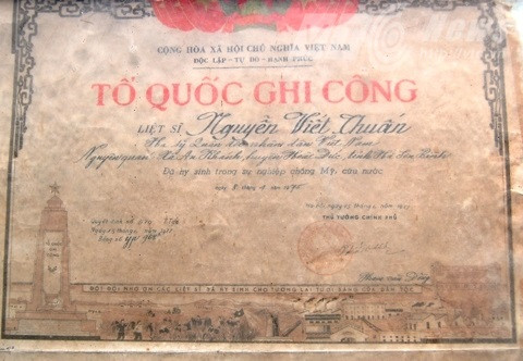 Người lính bất ngờ trở về sau 42 năm là ‘Liệt sỹ’