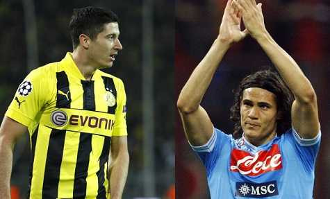 Lewandowski và Cavani