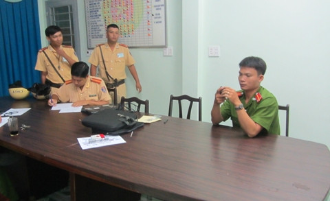 gia danh, CSGT, Hàng Xanh.