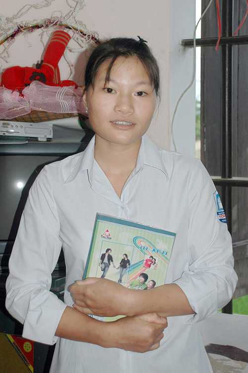 Thủ khoa Tạ Thị Tâm đạt 26,5 điểm.