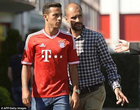 Guardiola và Thiago