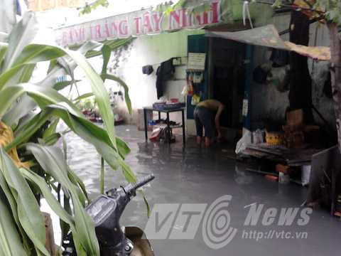 ngập nước, triều cường, lũ, mưa bão