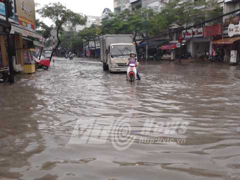 ngập nước, triều cường, lũ, mưa bão