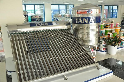 Máy nước nóng năng lượng mặt trời Tân Á