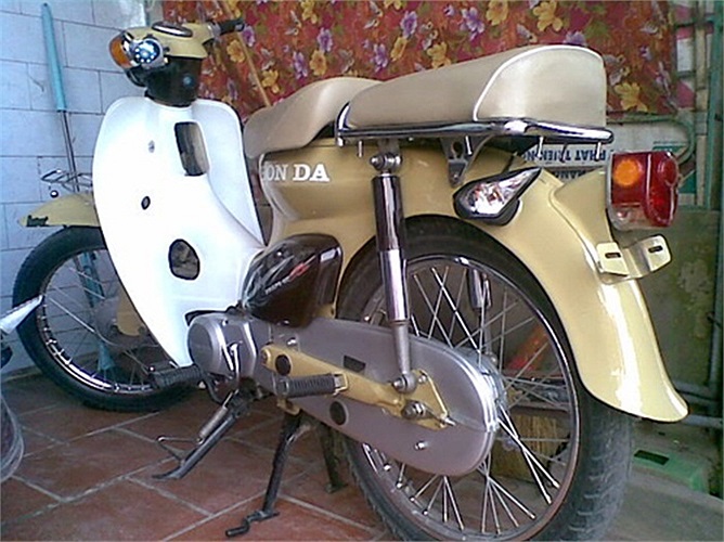 Thêm một chiếc Cub cafe sữa ở Nam Định.