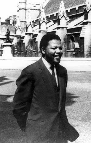 mandela thăm london