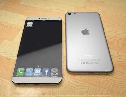 iPhone 5S được cho là có bề ngoài giống hệt iPhone 5, nhưng vẫn có nhiều bản thiết kế giả định iPhone 5S 