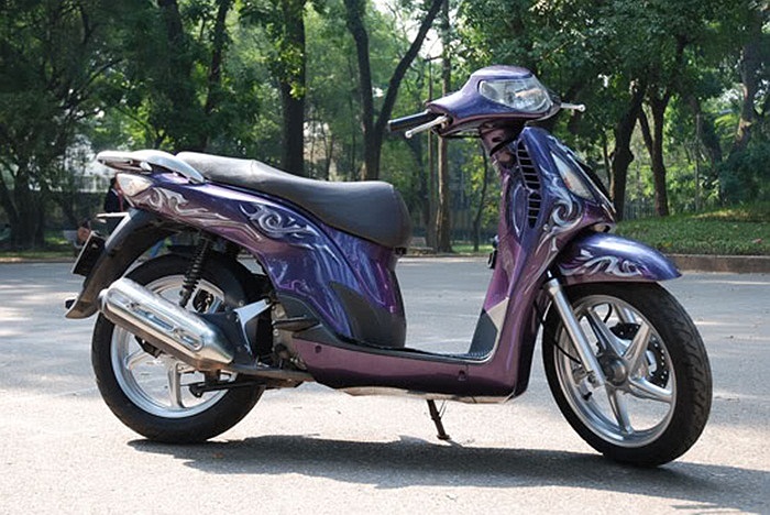 Những chiếc SH độ phong cách hầm hố 