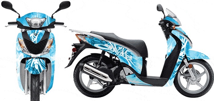 SH dịu dàng với màu xanh mát mắt