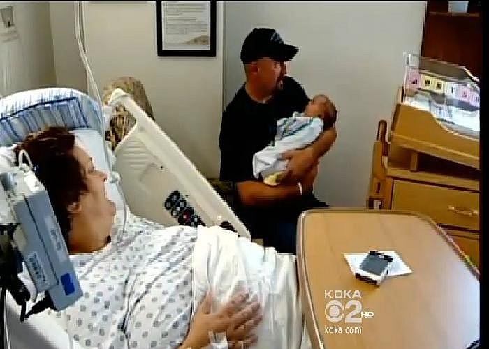 Theo cô Michelle, trong thời gian mang thai, cô cảm thấy rất vất vả và khó chịu trong người bởi vì trọng lượng đứa trẻ ngày càng tăng.