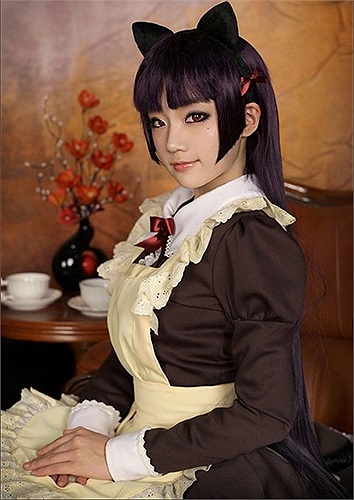 Những bộ cosplay của Aza Miyuko đều rất công phu 