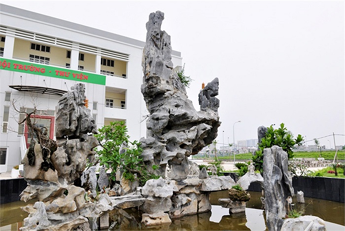 Hòn non bộ trang trí đẹp mắt