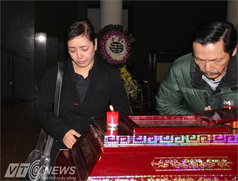 Diễn viên Chiều Xuân và Trung Anh.